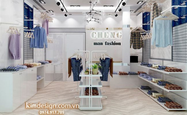 thiết kế shop thời trang nam thiết kế shop thời trang nam
