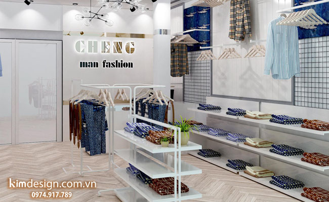thiết kế shop thời trang nam thiết kế shop thời trang nam