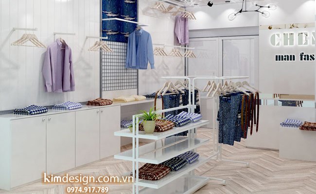 thiết kế shop thời trang nam thiết kế shop thời trang nam