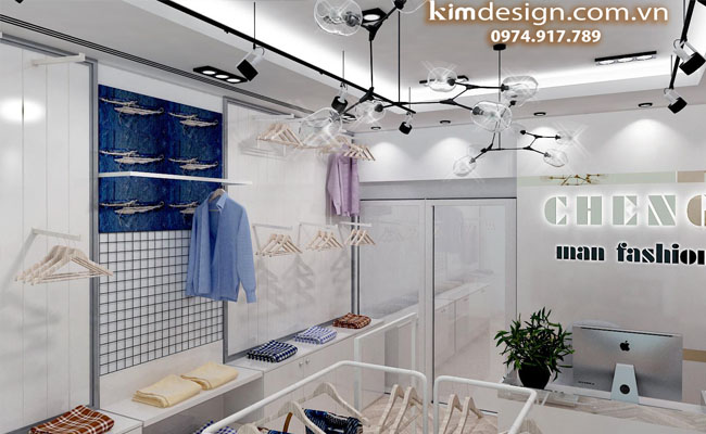 thiết kế shop thời trang nam thiết kế shop thời trang nam