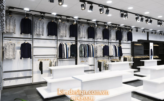 Thiết kế shop thời trang nam