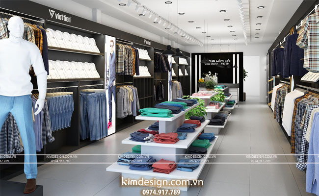 Thiết kế shop thời trang nam đẹp Thiết kế shop thời trang nam đẹp