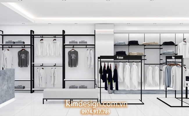 Thiết kế shop thời trang nam đẹp