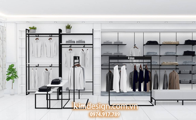 Thiết kế shop thời trang nam đẹp