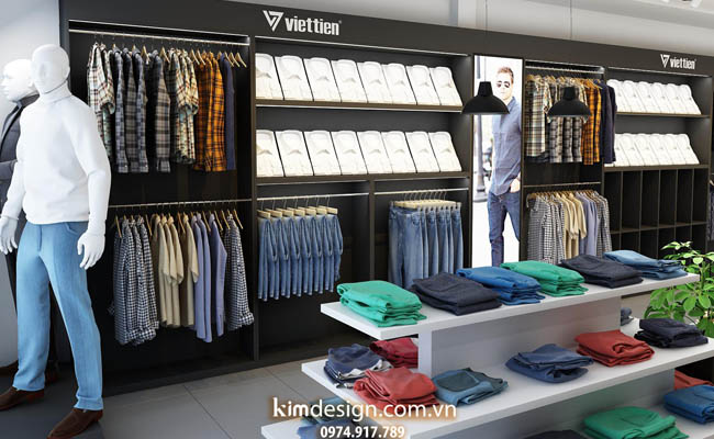 Thiết kế shop thời trang nam đẹp Thiết kế shop thời trang nam đẹp