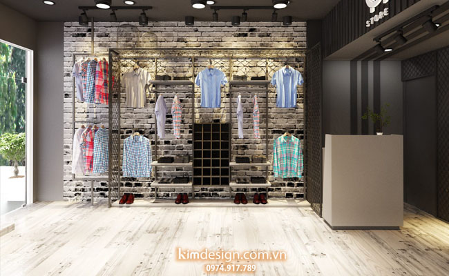 Thiết kế shop thời trang nhỏ