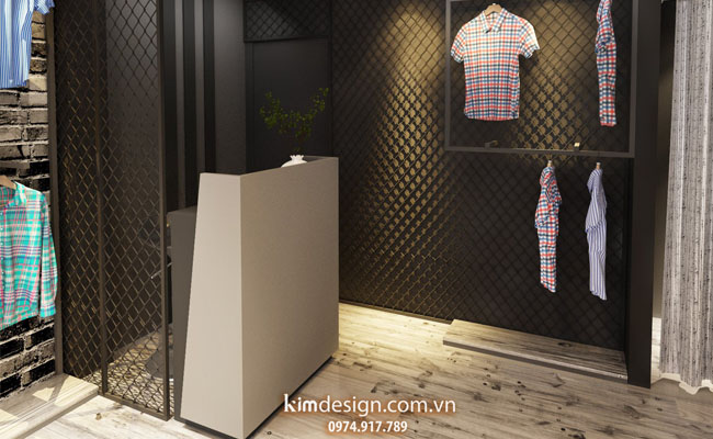Thiết kế shop thời trang nhỏ