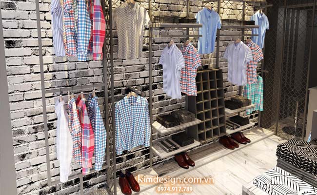 Thiết kế shop thời trang nhỏ
