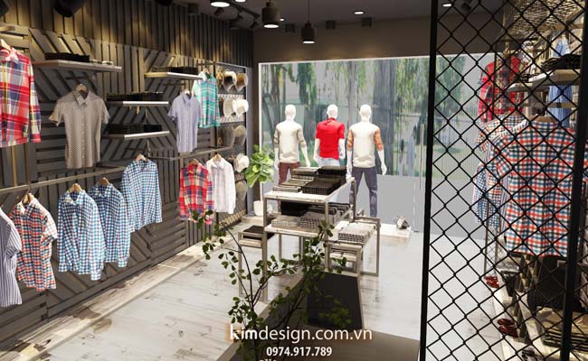 Thiết kế shop thời trang nhỏ