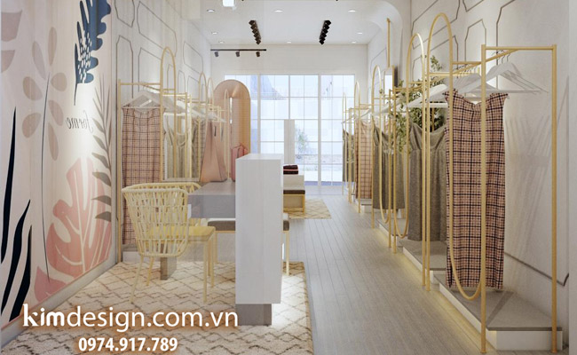 Thiết kế shop thời trang nữ