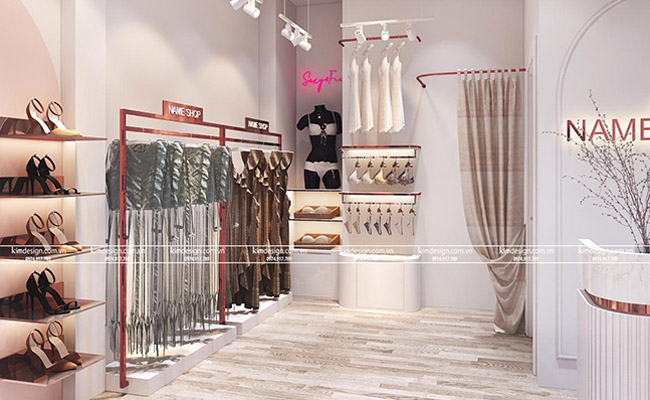 Thiết kế shop thời trang nữ
