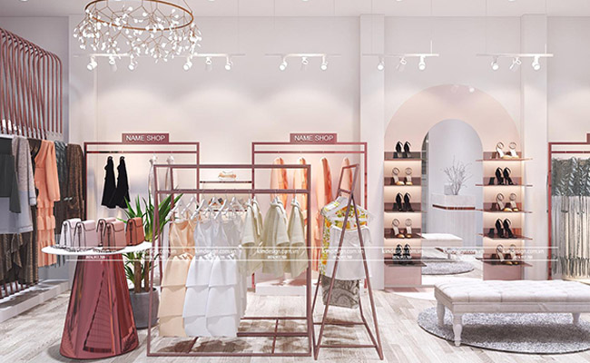 Thiết kế shop thời trang nữ