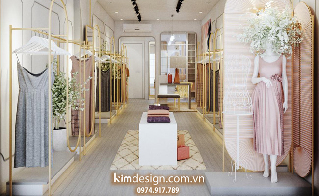 Thiết kế shop thời trang nữ