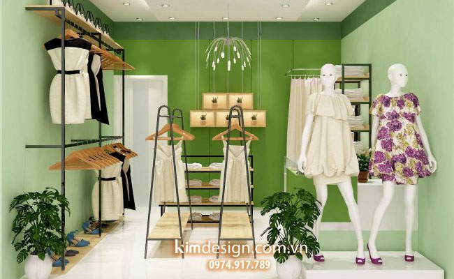 Thiết kế shop thời trang nữ đẹp