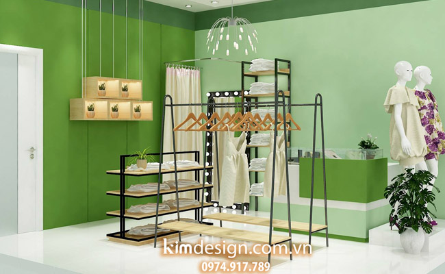 Thiết kế shop thời trang nữ đẹp