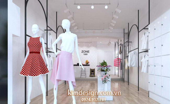 Thiết kế shop thời trang nữ đẹp