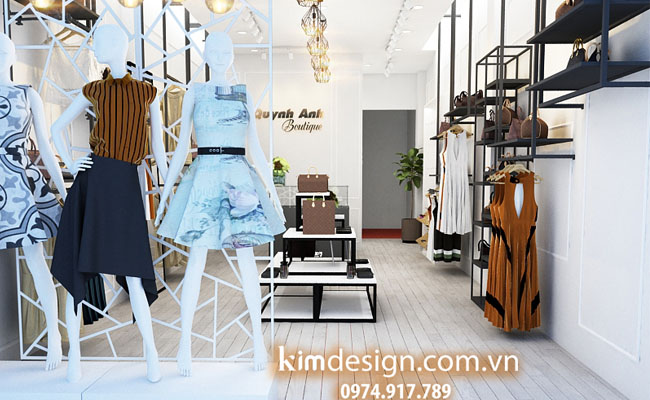 thiết kế shop thời trang nữ đẹp