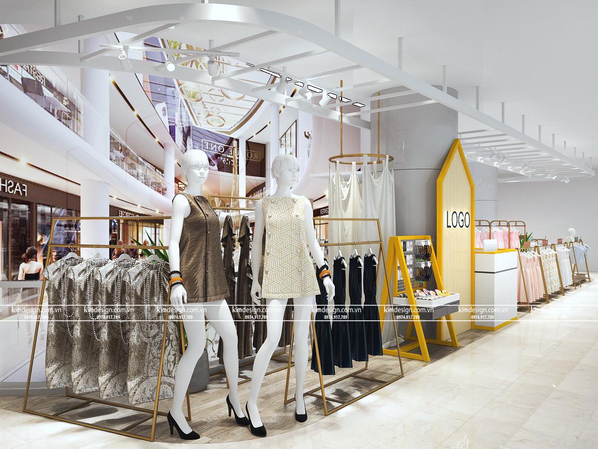 Thiết kế shop thời trang trẻ em đẹp