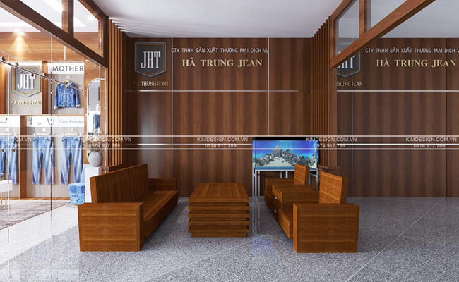 thiết kế showroom quần áo thời trang