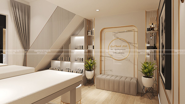 Thiết kế spa đẹp chuyên nghiệp giá rẻ 