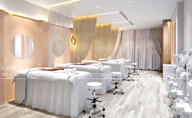 Thiết kế spa đẹp sang trọng đẳng cấp 