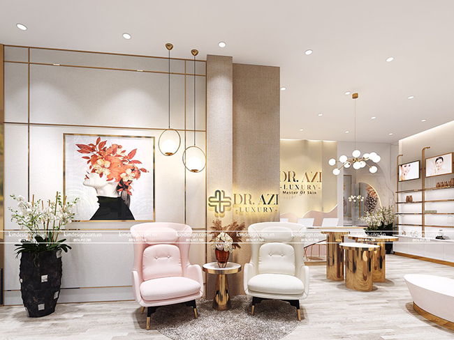 Thiết kế nội thất spa đẹp 
