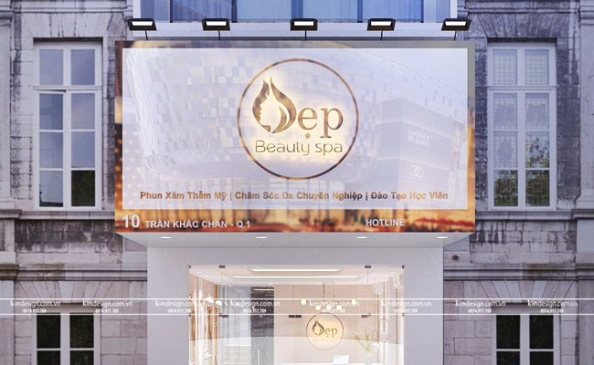 Biển hiệu Spa A Huân đẹp ấn tượng, nhìn chuyên nghiệp Biển hiệu Spa A Huân đẹp ấn tượng, nhìn chuyên nghiệp