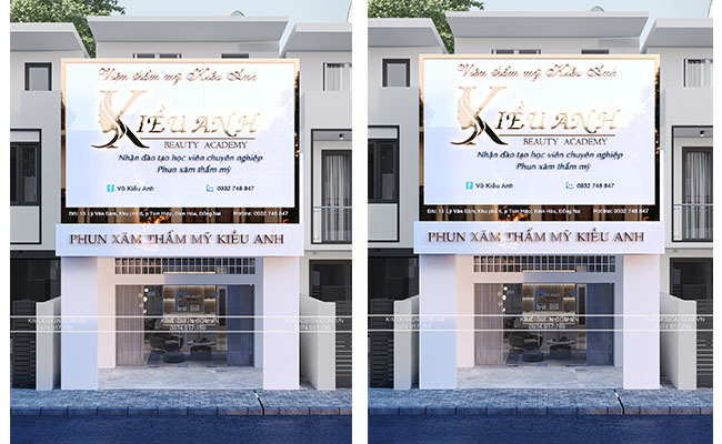 Thiết kế spa đẹp ấn tượng 