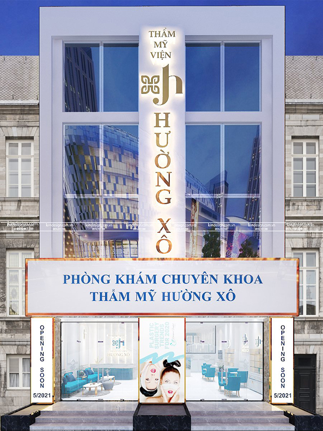Thiết kế thẩm mỹ viện đẹp 