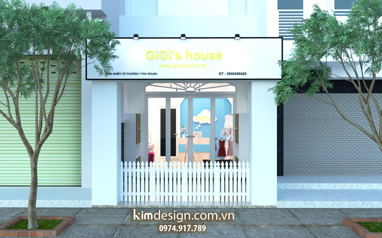 Thiết kế shop thời trang