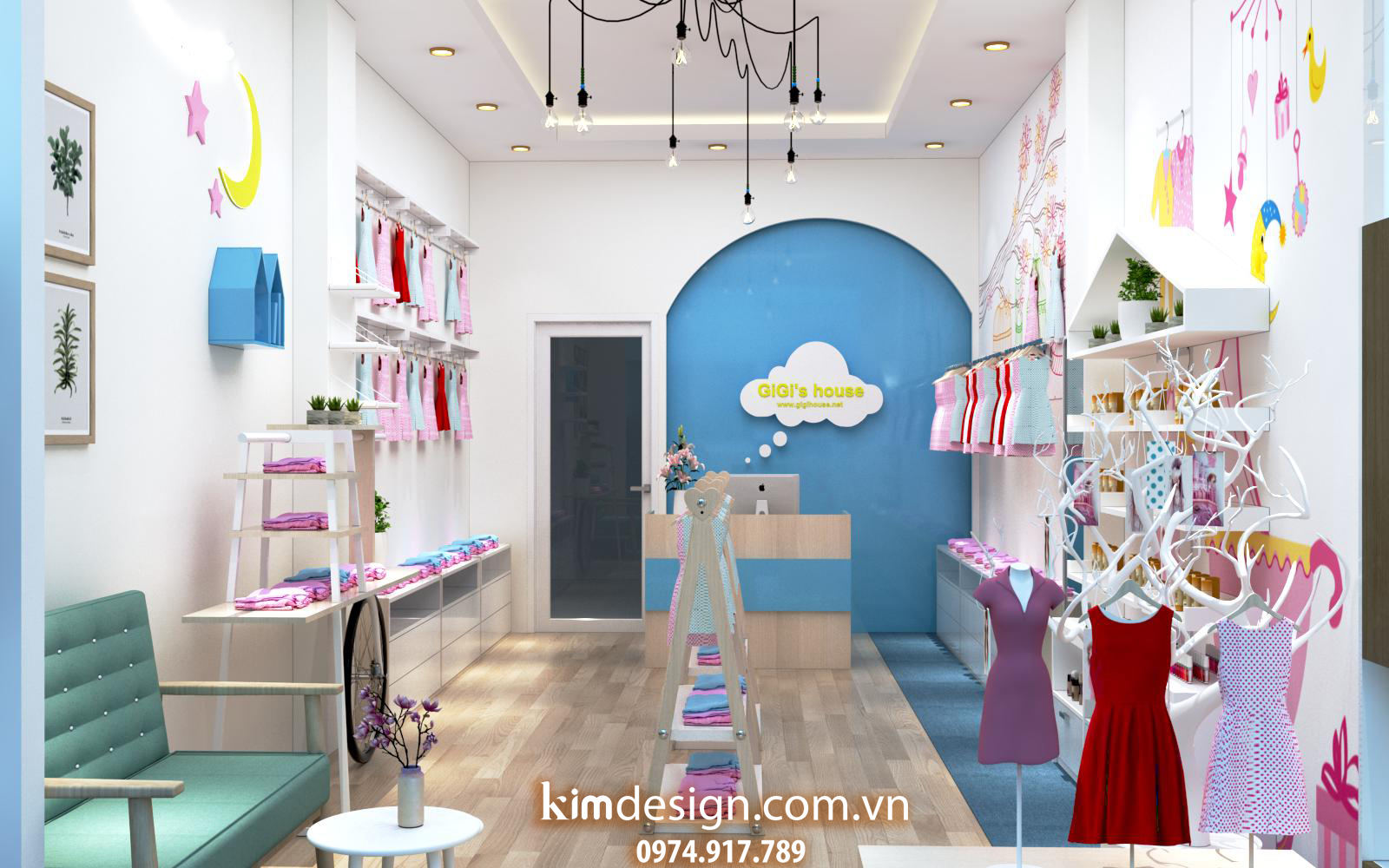 Thiết kế shop thời trang