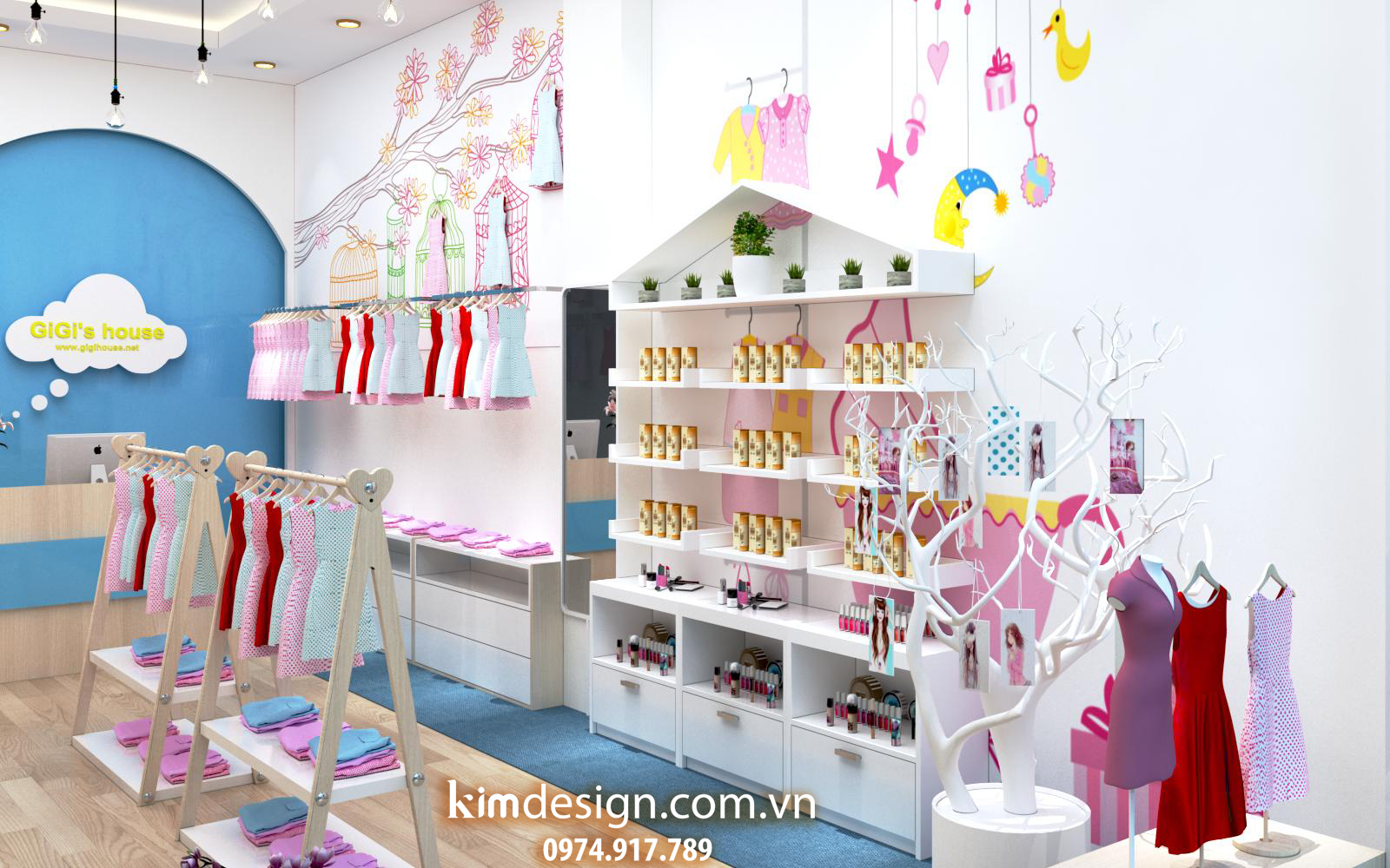 Thiết kế shop thời trang