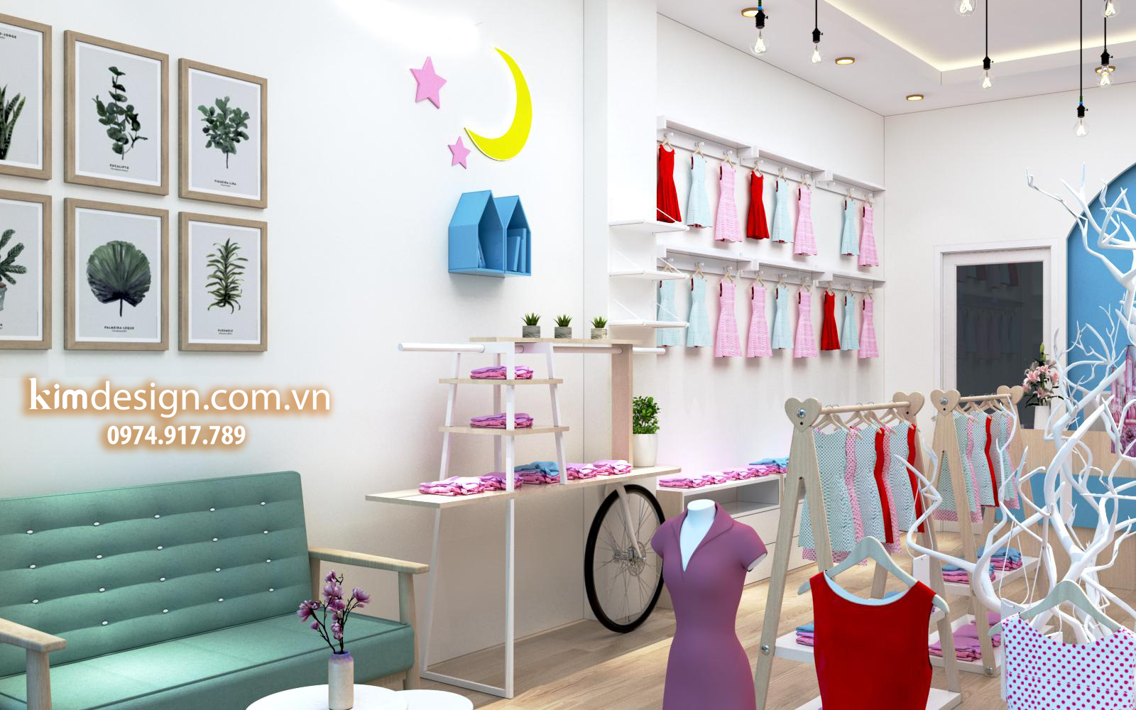 Thiết kế shop thời trang