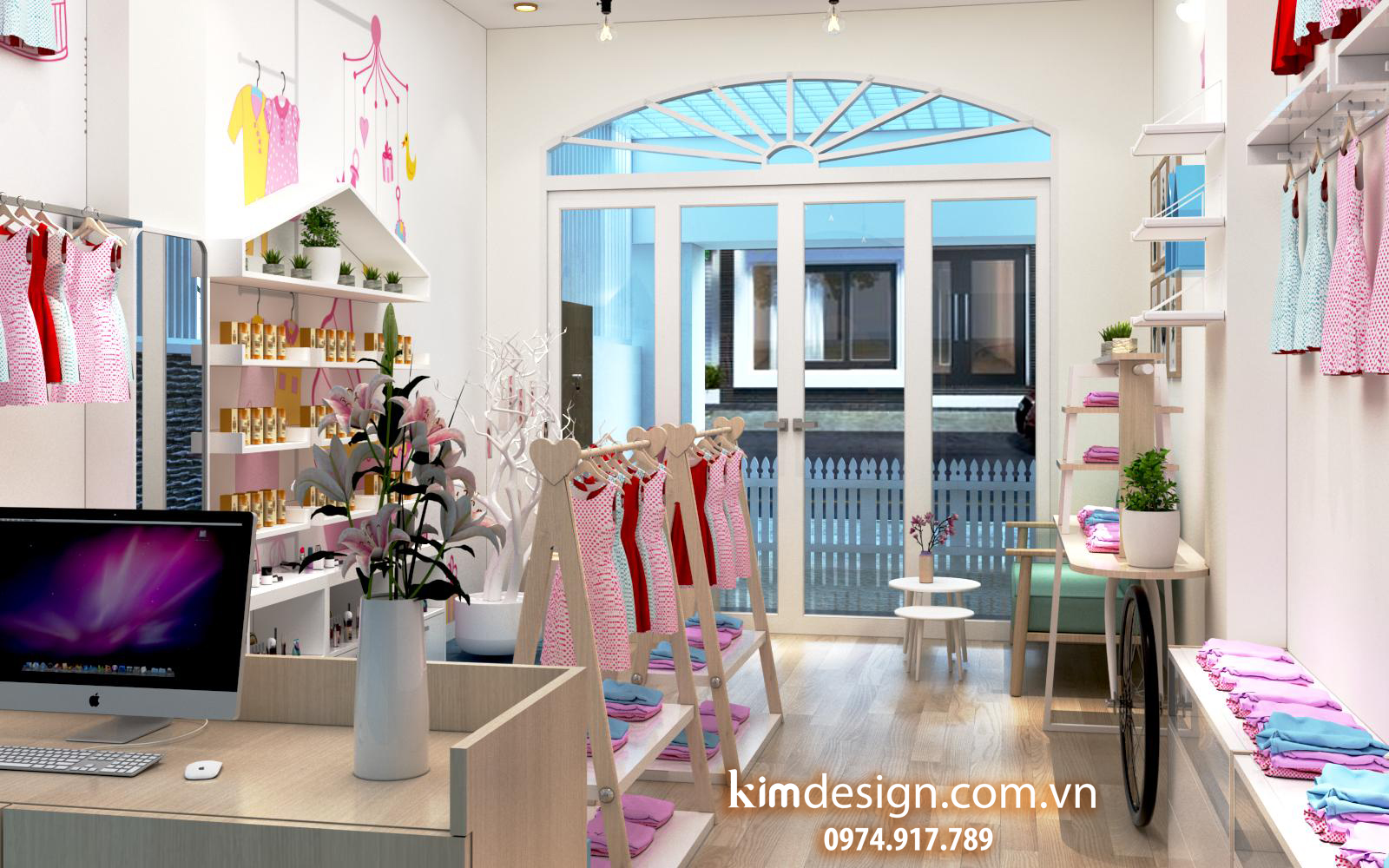 Thiết kế shop thời trang