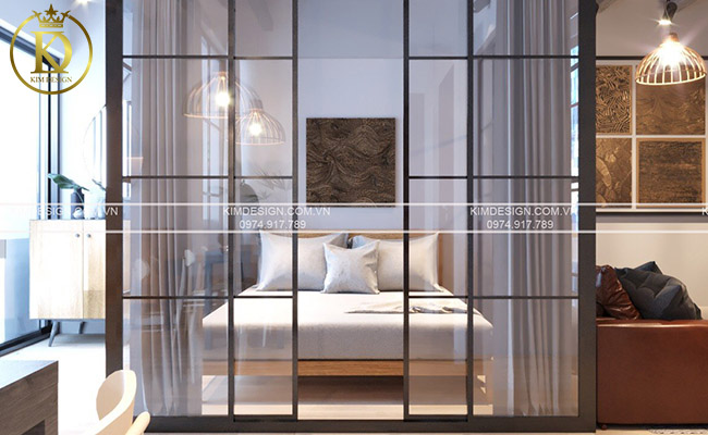 Mẫu ý tưởng thiết kế nội thất chung cư độc lạ đặt phong ngủ giữa căn hộ Mẫu ý tưởng thiết kế nội thất chung cư độc lạ đặt phong ngủ giữa căn hộ