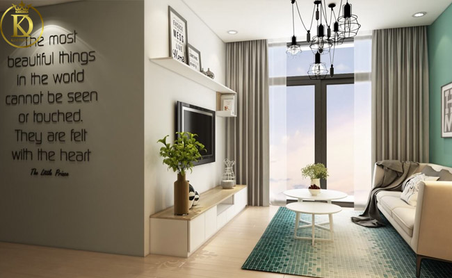 Ý tưởng thiết kế nội thất chung cư nhỏ liên thông các không gian với nhau