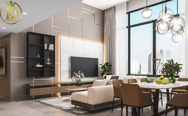 Màu sắc quyết định sự độc đáo của không gian căn hộ Màu sắc quyết định sự độc đáo của không gian căn hộ
